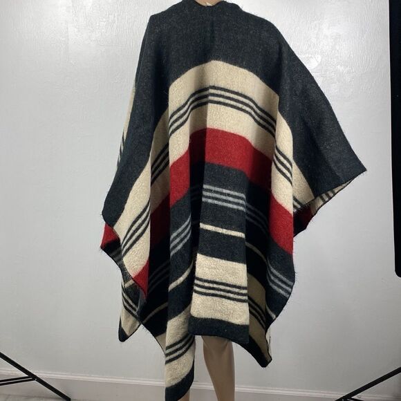 AKIRA Multi Strip Large Blanket Scarf Wrap - Picture 3 of 6